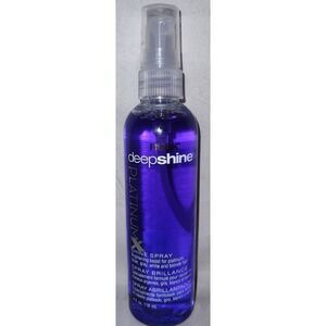 Rusk Deepshine PlatinumX Shine Spray 4 oz NEW